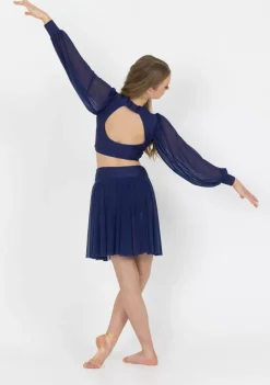 Hot Studio 7 Eloise Skirt | Navy