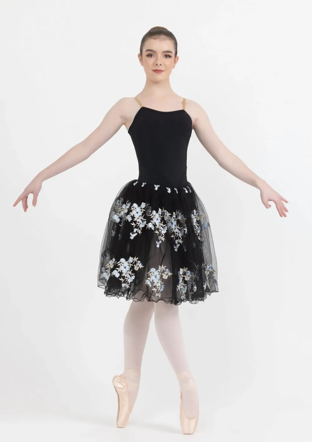 Clearance Studio 7 Floral Romance Tutu | Black