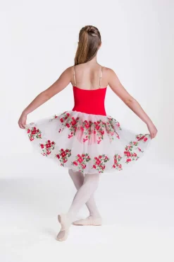 Hot Studio 7 Floral Romance Tutu | Red