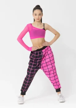 Best Studio 7 Geo Print Harem Pants | Hot Pink