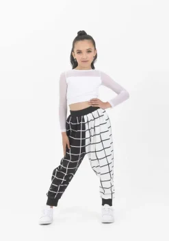 Best Studio 7 Geo Print Harem Pants | White
