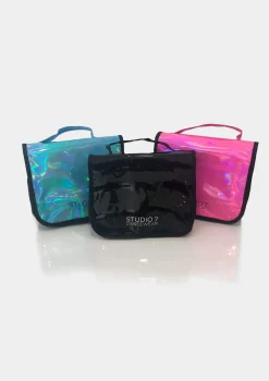 New Studio 7 Holographic Makeup Bag