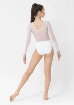 Clearance Studio 7 Kylie Leotard | White