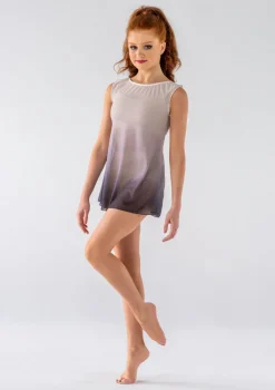 Hot Studio 7 Mesh Slip Dress | Ombré Grey