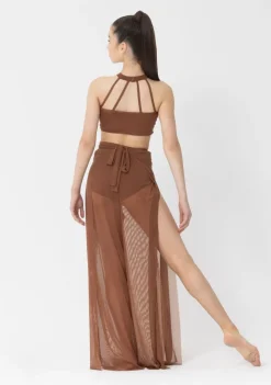 Discount Studio 7 Mesh Wrap Pants | Mocha