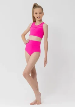 Online Studio 7 Molly Crop Top | Hot Pink
