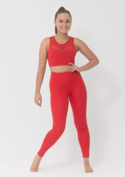 Hot Studio 7 Molly Crop Top | Red