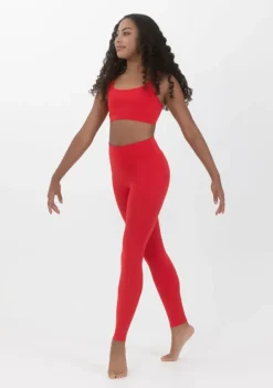 Best Studio 7 Performance Leggings | Red