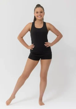 Online Studio 7 Performance T-Back Singlet | Black