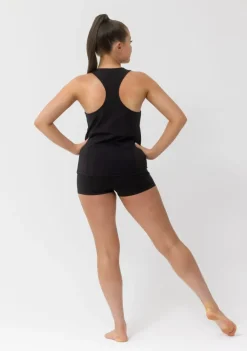 Online Studio 7 Performance T-Back Singlet | Black