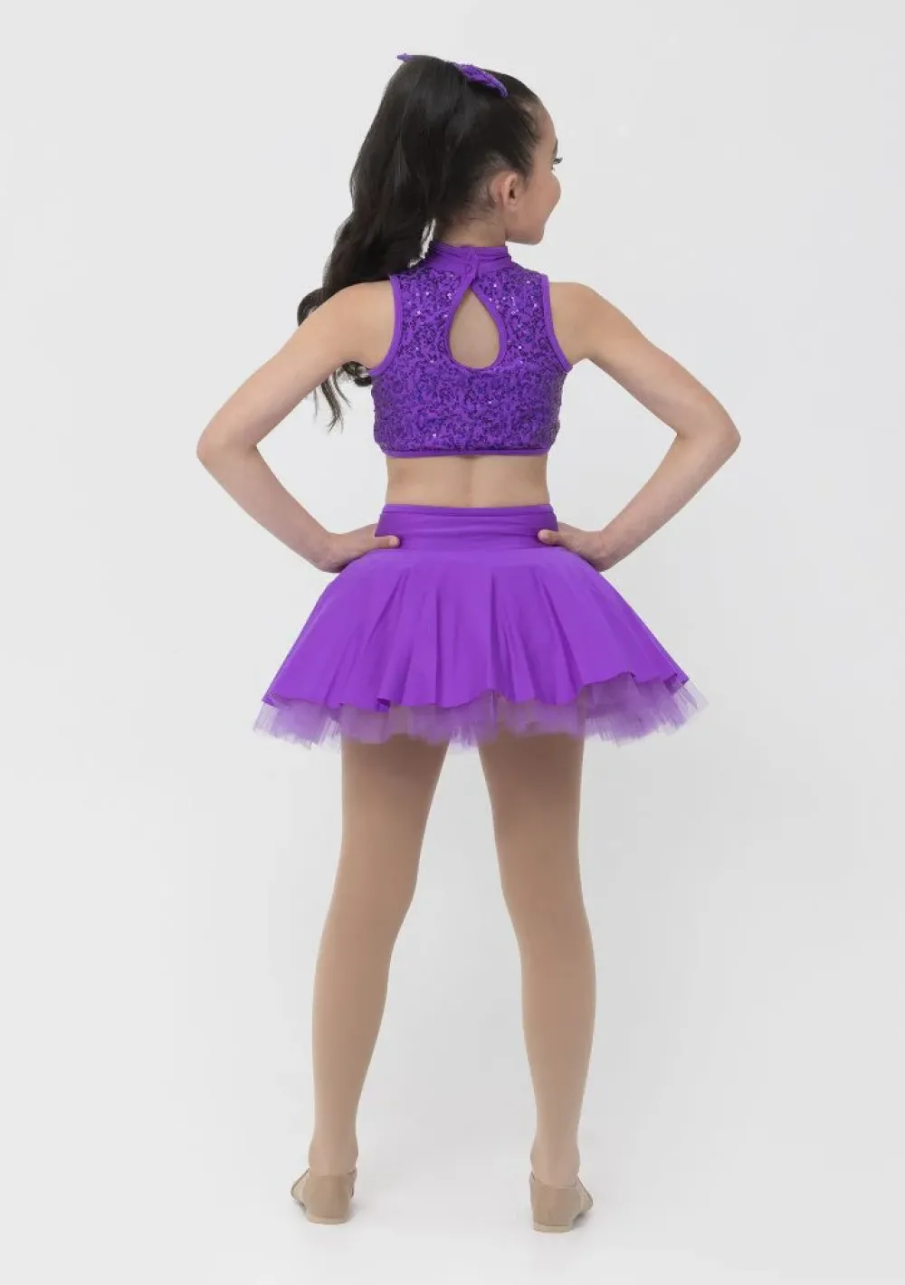 Best Studio 7 Skater Skirt | Purple