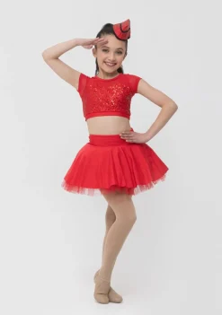 New Studio 7 Skater Skirt | Red