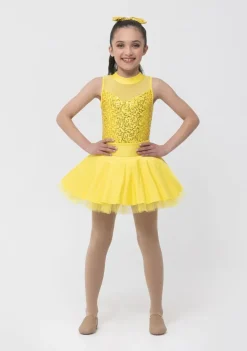 Clearance Studio 7 Skater Skirt | Yellow