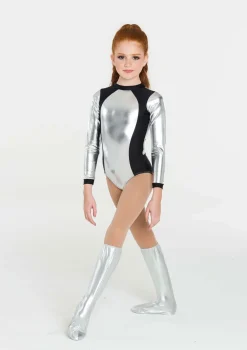 Sale Studio 7 Spats | Metallic Silver