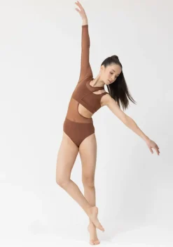 Clearance Studio 7 Tammy Pullover Leotard | Mocha