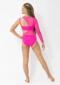 Fashion Studio 7 Tammy Pullover Leotard | Hot Pink