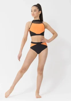 Clearance Studio 7 Tenille Briefs | Neon Orange