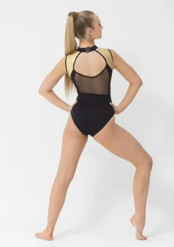 Fashion Studio 7 Venus Leotard | Black/Gold