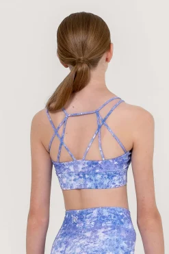 Online Uactiv June Crop Top | Purple Sprinkle